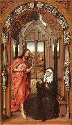 WEYDEN, Rogier van der Christ Appearing to His Mother, approx Sweden oil painting artist